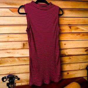 Kenzie Medium Striped Sleeveless Dress